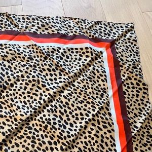 NWT: Anne Taylor Silk Square Little Scarf